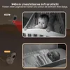 HD chůvička s 4palcovým displejem a 2 kamerami, video Náhled obrázku produktu 3