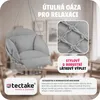 TecTake 404878, Šedá Náhled obrázku produktu 5