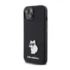 Karl Lagerfeld Silikon Choupette Metall Pin - iPhone 15 Produktbild-Vorschau 2
