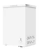 A white chest freezer is shown against a white background. Produktbild-Vorschau