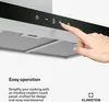 Klarstein CurveVent digestor– nástenný digestor 90 cm, Náhľad obrázku produktu 5