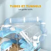 PawHut Cage pour hamster portable, cage hamster avec Voir les images du produit 6
