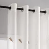 Tende in Voile con Occhielli Trasparenti 260x140 cm 2 Pezzi Anteprima dell’immagine prodotto 5
