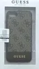 The image shows a Guess brand iPhone case in its retail packaging. Voir les images du produit