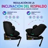 KidsZone Silla Coche Bebe Grupo 0 1 2 3 Isofix, Pata Apoyo Vista previa de la imagen del producto 4