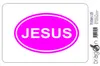 Aufkleber / Autoaufkleber - JDM - Die cut - JESUS EURO OVAL Produktbild-Vorschau 2