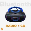 Denver Boombox Radio TCL-212BT, CD, Bluetooth, USB, Farbe: Produktbild-Vorschau 20