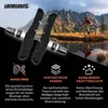 4x Geräuscharme Fahrrad OTC Bremsschuhe für V-Brake 72 mm Produktbild-Vorschau 3