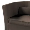 Dekoria Bezug für Ektorp Tullsta Sessel, braun, 79cm x 69cm Produktbild-Vorschau 3