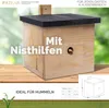PATKAR® Hummelhaus Hummelkasten [EXTRA STABIL] - Produktbild-Vorschau 2