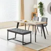 CLIPOP Gepolsterte Sitzbank,für Esszimmer,Flur, 100 cm, Produktbild-Vorschau 2