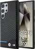 BMW Leather Carbon Blue Line - Case for Samsung Galaxy S24 Produktbild-Vorschau 1