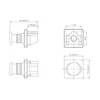 VALUE RJ45-Buchsen-Staubschutz, 10er Set, schwarz Produktbild-Vorschau 2