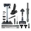 A collection of vacuum cleaner accessories laid out on a white background. Anteprima dell’immagine prodotto