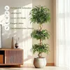 Kunstpflanzen Ficus Benjamini Ficusbaum mit Topf 180 cm – Produktbild-Vorschau 8