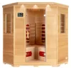 HOME DELUXE – Infrarotkabine REDSUN XXL –150 x 150 x 190 cm Produktbild-Vorschau 1