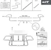 Badewannensitz - ausziehbar, 120 kg Tragkraft, Aluminium, Produktbild-Vorschau 13