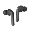 A pair of dark gray wireless earbuds are shown against a white background. Anteprima dell’immagine prodotto