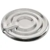A silver-colored metal insert with concentric circles and a small opening on one side, presented on a white background. Náhľad obrázku produktu