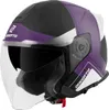 Kask Bogotto H586 City-B jet, czarny mat/fioletowy/biały, M Podgląd zdjęcia produktu 1