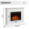 Cheminée électrique BALDERIA Finn - Cheminée sur pied - Voir les images du produit 6