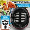 L rot DUNLOP SPORTS Fahrradhelm Kinder Skaterhelm Produktbild-Vorschau 6