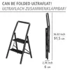 WENKO Leichte Aluminium Leiter Compact, Klapp-Trittleiter Produktbild-Vorschau 4