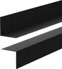 QUEST Battiscopa minimalista in PVC - rigido, nero, 20x10 Anteprima dell’immagine prodotto 1