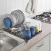 Abtropfsieb für die Spüle Metaltex Wing-tex Metall (50 x 31 Produktbild-Vorschau 3