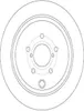 Bremsscheibe TRW DF6306 Produktbild-Vorschau 3