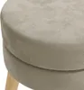 vidaXL Okrúhla stolička Dark Grey Velvet Náhľad obrázku produktu 4