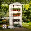 AREBOS Foliengewächshaus 70x50x158 cm | 4 Etagen mit Produktbild-Vorschau 2