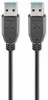 GOOBAY USB 3.0 Super-Speed Anschlusskabel, A/A, 95716, 0,5 Produktbild-Vorschau 1