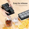 INF Moule à glaçons carré en silicone avec couvercle - Voir les images du produit 6