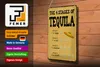 Blechschild Spruch 20x30 cm The 4 stages of Tequila Deko Produktbild-Vorschau 4