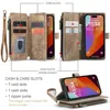 iPhone 15 Pro Handyhülle, Reißverschluss Hülle Kunstleder Produktbild-Vorschau 2