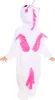 Pigiama Onesie Kigurumi Travestimento Costume Unicorno Rosa Anteprima dell’immagine prodotto 8