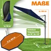 KESSER® Sonnenschirm Doppelsonnenschirm 4,6m x 2,7m | Produktbild-Vorschau 2