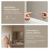 S'AFIELINA Specchio da bagno a LED 80 x 60 cm specchio da Anteprima dell’immagine prodotto 6