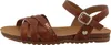 Mustang Sandalen Plat  Sandalen Plat - Cognac - Maat 41 Produktbild-Vorschau 16