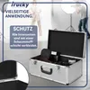 A photography studio setting with a camera case and equipment. Produktbild-Vorschau