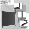 A product image showing a room divider with close-up details of its construction. Náhled obrázku produktu
