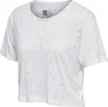 Hummel hmlMT IRIS Burnout Crop T-Shirt Produktbild-Vorschau 1