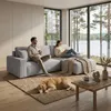 BEAUTYSOFA | Ecksofa PARYS L Hellgrau - 290 cm, Ecksofas Produktbild-Vorschau 5