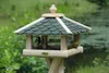 Vogelfutterhaus dobar ca. 38 x 38 x 28 cm grün Holz Produktbild-Vorschau 3