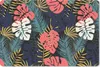 MuchoWow® Schreibtischunterlage Flora - Gold - Muster - Produktbild-Vorschau 1