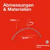 MAWA Kleiderbügel, 50er-Set, rutschfest, 40 cm, Silber, Produktbild-Vorschau 5