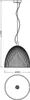 Decor Plaster Routes Bell Pendant 1XE27 Biały Podgląd zdjęcia produktu 8