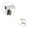 Table pour ordinateur portable avec roulettes – Réglable en Voir les images du produit 4