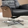 HOMCOM Relaxsessel mit Hocker, Fernsehsessel mit Produktbild-Vorschau 7